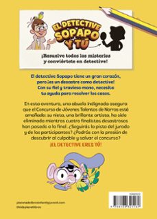el detective sopapo y tú 6. el caso del concurso de talentos-isaac palmiola-9788408321569