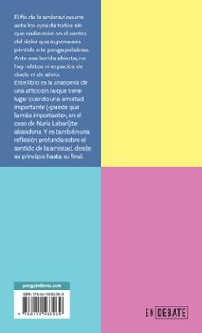 la amiga que me dejó (serie endebate)-nuria labari-9788410433069