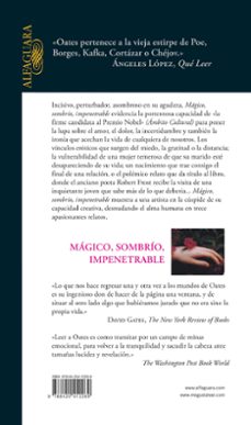 mágico, sombrío, impenetrable-joyce carol oates-9788420412269