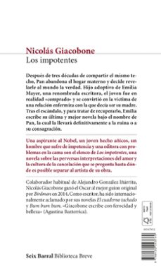 los impotentes-nicolas giacobone-9788432243769