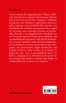 sobre la muerte de un perro-jean grenier-9788418838279