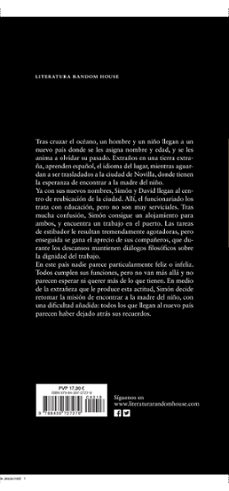 la infancia de jesus-j.m. coetzee-9788439727279