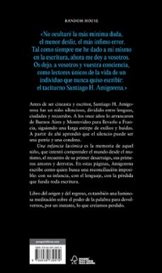 una infancia lacónica-santiago h. amigorena-9788439739579