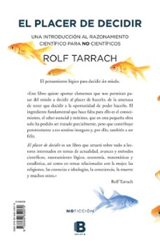 el placer de decidir-rolf tarrach siegel-9788466659079