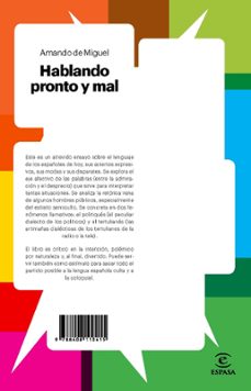 hablando pronto y mal-amando de miguel-9788467035179