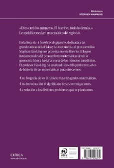 dios creó los números-stephen hawking-9788491996279