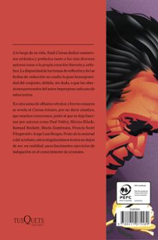 ejercicios de admiración-emil cioran-9788411075589