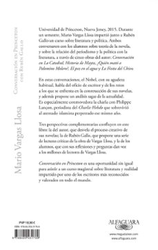 conversación en princeton con rubén gallo-mario vargas llosa-ruben gallo-9788420431789