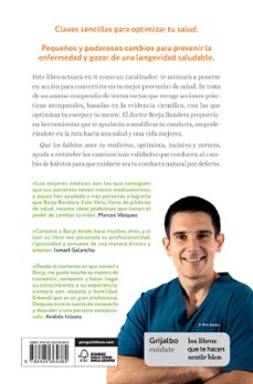 que los hábitos sean tu medicina-borja bandera merchan-9788425364389
