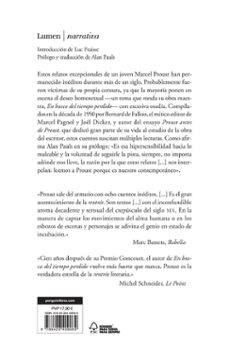 el remitente misterioso y otros relatos ineditos-marcel proust-9788426409089