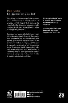 la invenció de la solitud-paul auster-9788429782189