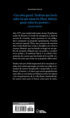 un perfecto equilibrio-rohinton mistry-9788439701989