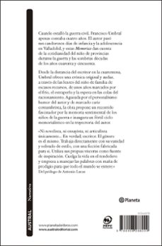 memorias de un niño de derechas-francisco umbral-9788408288299