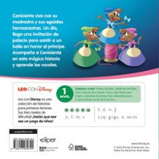 cenicienta: aprende las letras a,e,i,o,u (leo con disney - nivel 1)-9788418039799