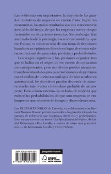 la falsa ilusión del exito (imprescindibles)-daniel kahneman-9788418053399