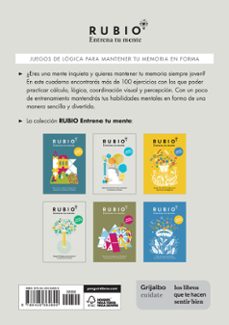 juegos de logica para mantener tu memoria en forma (ed. exclusiva ) (rubio. entrena tu mente)-9788425362699