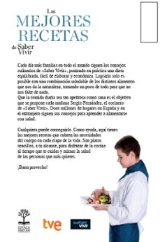 (pe) las mejores recetas de saber vivir-sergio fernandez luque-9788467037999