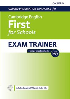 oxford preparation and practice for cambridge english b2. first (fce) for schools exam trainer with key + dvd and 2 cd-9780194115209