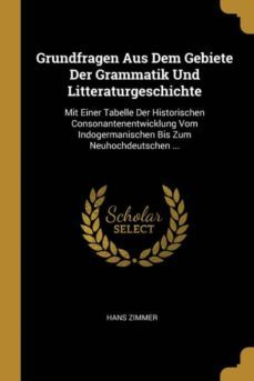 grundfragen aus dem gebiete der grammatik und litteraturgeschichte-9780270053609