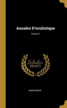 annales doculistique; volume 1-9780270579109