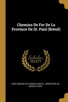 chemins de fer de la province de st. paul (bresil)-9780270991109
