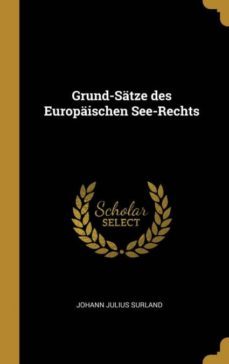 grundsatze des europaischen seerechts-9780353701809
