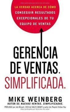 gerencia de ventas simplificadas-mike weinberg-9780718086909