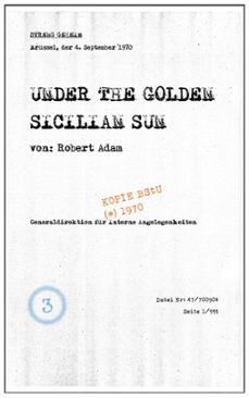 under the golden sicilian sun (ebook)-robert adam-9781005226909