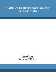spark 2014 reference manual-9781680921809