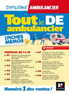 tout le de ambulancier - dea - modules 1 à 10 en fiches mémos - révision 5e éd (ebook)-jeremy simon-antoine thimon-agnès thivellier-9782216177509
