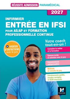réussite admission ifsi - formation professionnelle continue + as/ap 2027 (ebook)-jackie pillard-denise laurent-9782216180509