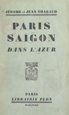 paris saigon dans l'azur (ebook)-jean tharaud-jerome tharaud-9782259295109