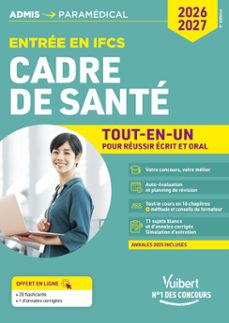 concours cadre de sante - entree en ifcs - tout-en-un (ebook)-9782311221909