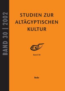 studien zur altägyptischen kultur band 30 (ebook)-9783875489309
