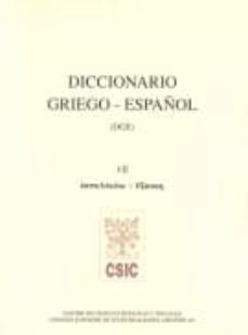 diccionario griego-español (dge). tomo vii-9788400089009