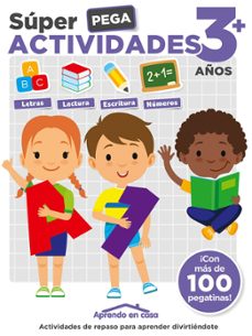 aprendo en casa súper pega actividades 3+-9788411512909