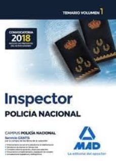 inspector de policia nacional. temario volumen 1-9788414217009