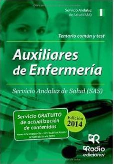auxiliares de enfermería del sas. temario común y test.-9788416232109