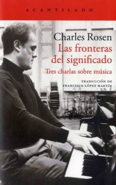 las fronteras del significado: tres charlas sobre musica-9788416748709