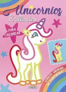 unicornios brillantes para colorear-9788417695309