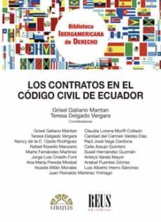 contratos en el codigo civil de ecuador-teresa delgado vergara-9788429020809