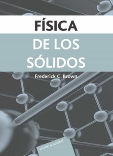 fisica de los solidos-frederick c. brown-9788429140309
