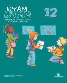 nyam-nyam quadern 12 llegir escriure infantil catala-9788430700509