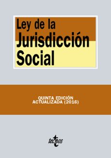 ley de la jurisdiccion social (5ª ed.)-9788430969609