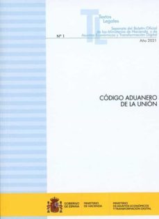 codigo aduanero de la union-9788447610709