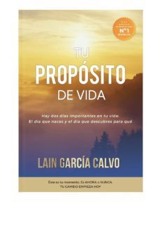 tu proposito de vida-lain garcia calvo-9788460691709