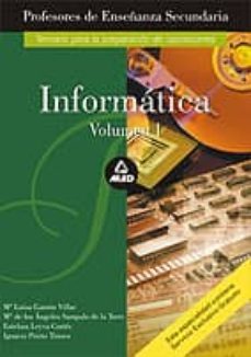 informatica, profesores de enseñanza secundaria. temario (4 vols. )-9788466501309