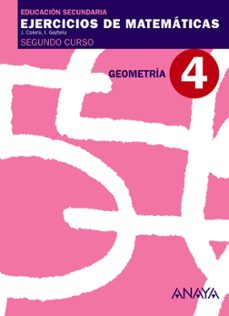 cuaderno 4 geometria (2º eso) matematicas educación secundaria obligatoria primer ciclo 2º-9788466769709