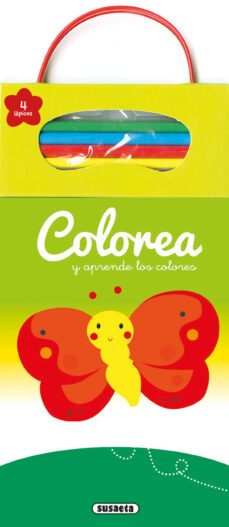 colorea y aprende los colores (mariposa)-9788467751109