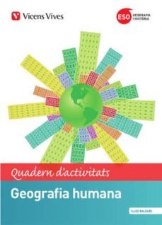 geografia humana 2º eso illes balears. quadern d activitats catal an-9788468252209